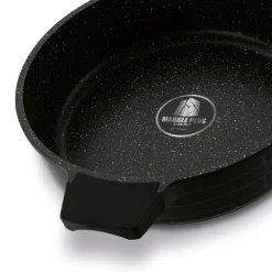 Patelnia głęboka na indukcję z pokrywką Starke Pro Brick Marble 28 cm