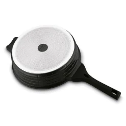 Patelnia głęboka na indukcję z pokrywką Starke Pro Brick Marble 28 cm