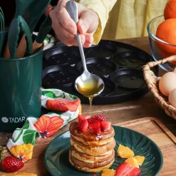 Patelnia granitowa do pancakes i placków Konighoffer 26,5 cm