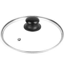 Patelnia granitowa głęboka KonigHOFFER Pescado z pokrywką 28 cm