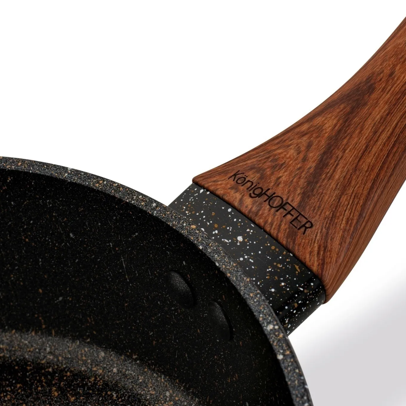 Patelnia granitowa głęboka KonigHOFFER Pescado 20 cm