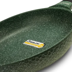 Patelnia granitowa na indukcję Konighoffer Green Husk 24 cm