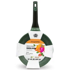 Patelnia granitowa na indukcję Konighoffer Green Husk 24 cm