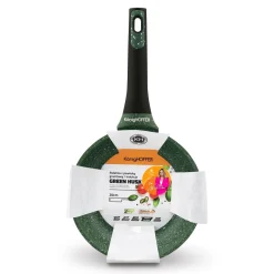 Patelnia granitowa na indukcję Konighoffer Green Husk 20 cm
