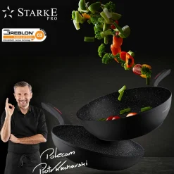 Patelnia granitowa Starke Pro Piccante 24 cm indukcja