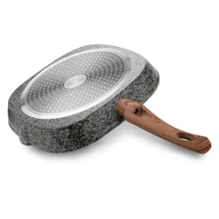 Patelnia grillowa granitowa Konighoffer Venga 28 cm