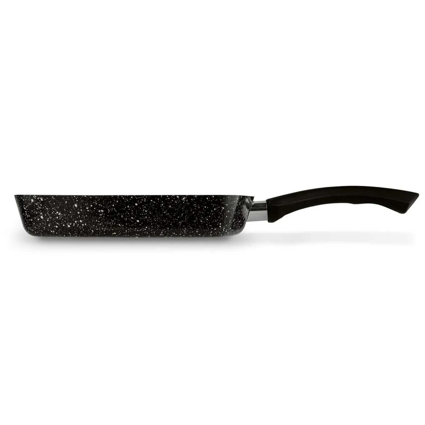 Patelnia grillowa marmurkowa Tadar Marmara Black 26 cm bez indukcji