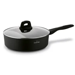 Patelnia indukcyjna głęboka non-stick z pokrywką Starke Pro Sesar 26 cm