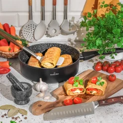 Patelnia indukcyjna głęboka non-stick Starke Pro Sesar 26 cm