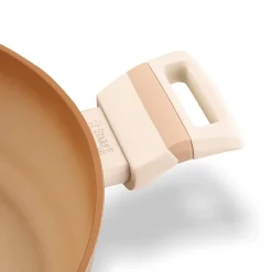 Patelnia indukcyjna krótkie uchwyty z pokrywką Starke Pro Coretto 28 cm