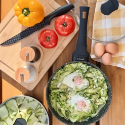 Patelnia indukcyjna non-stick z pokrywką Starke Pro Dante 24 cm
