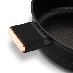 Patelnia krótkie uchwyty z pokrywką Starke Pro Starlet Black 28x8 cm