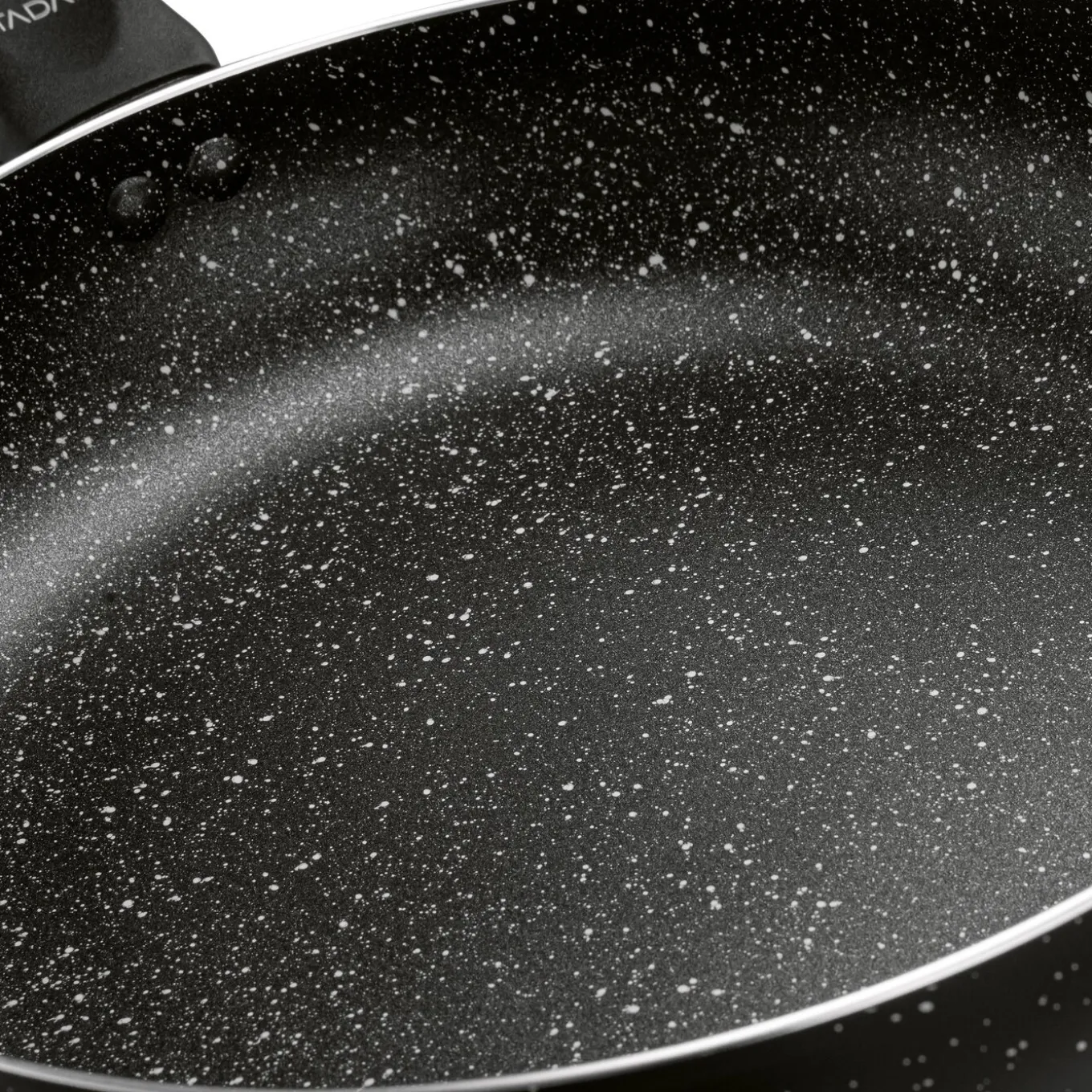 Patelnia marmurkowa non-stick głęboka Tadar Marmara Black 28 cm