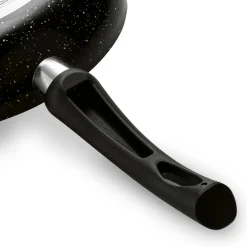 Patelnia marmurkowa non-stick głęboka Tadar Marmara Black 28 cm