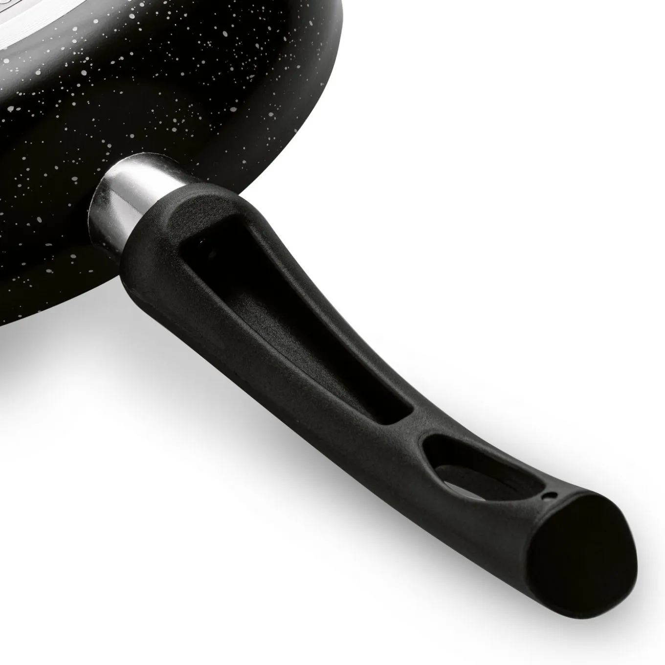 Patelnia marmurkowa non-stick głęboka Tadar Marmara Black 28 cm