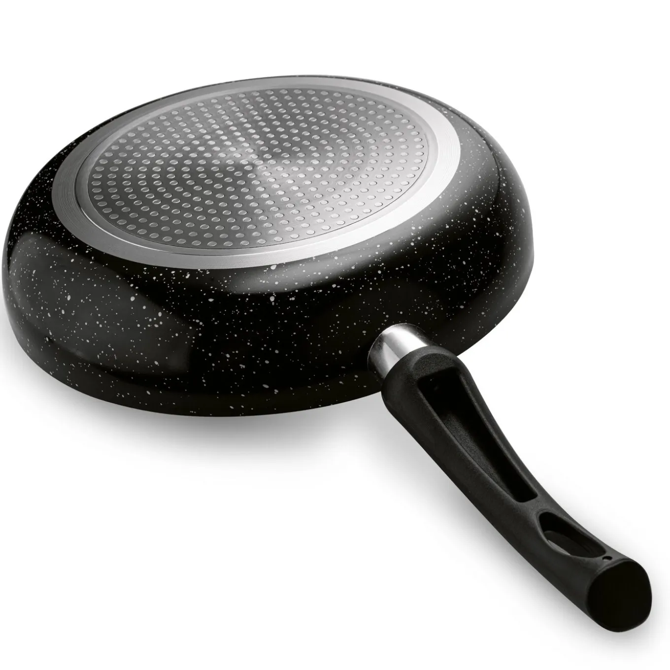 Patelnia marmurkowa non-stick głęboka Tadar Marmara Black 28 cm