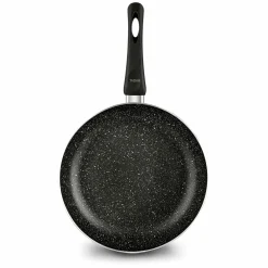Patelnia marmurkowa non-stick z pokrywką głęboka Tadar Marmara 28 cm