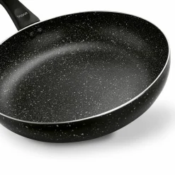 Patelnia marmurkowa non-stick z pokrywką głęboka Tadar Marmara 28 cm