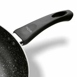 Patelnia marmurkowa non-stick z pokrywką głęboka Tadar Marmara 28 cm