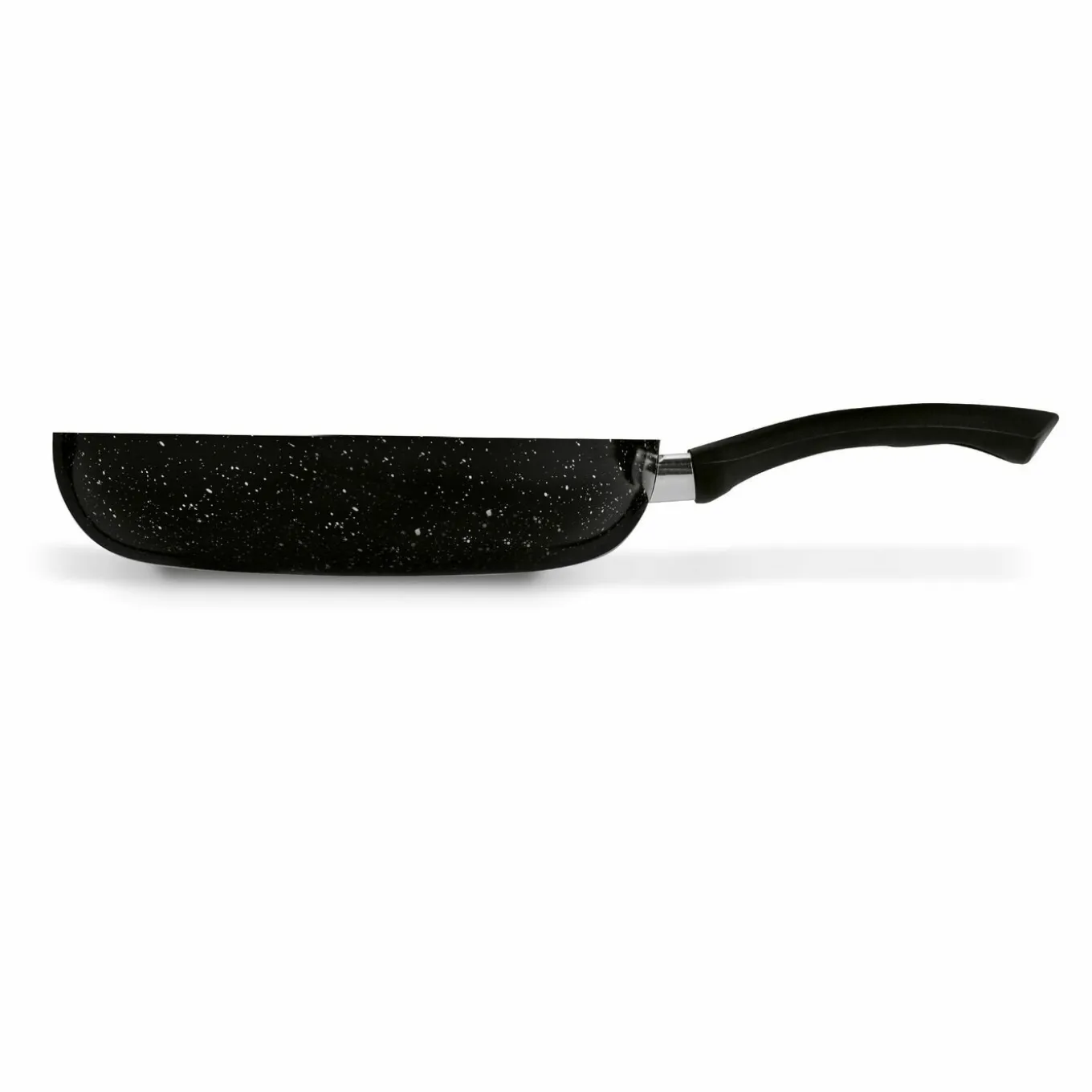 Patelnia marmurkowa non-stick z pokrywką głęboka Tadar Marmara 28 cm
