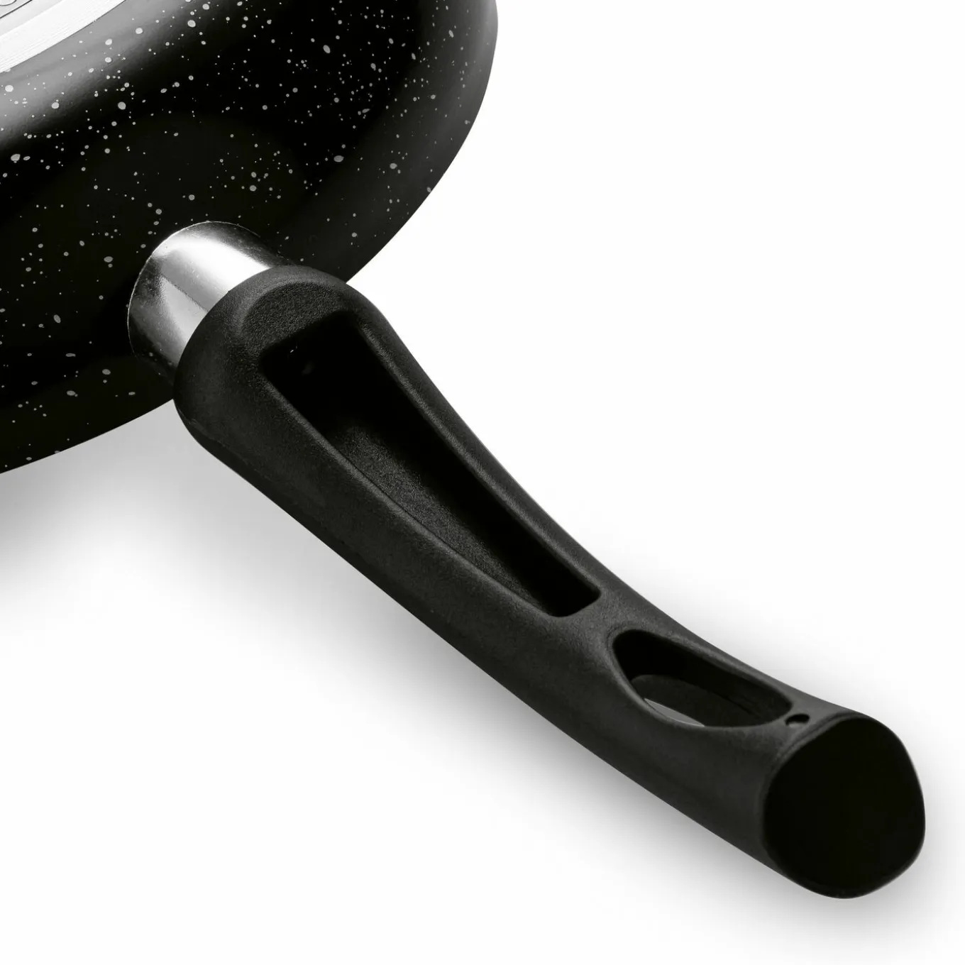 Patelnia marmurkowa non-stick z pokrywką głęboka Tadar Marmara 28 cm