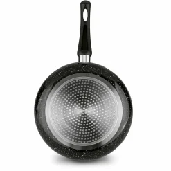 Patelnia marmurkowa non-stick Tadar Marmara Black 28 cm indukcja