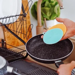 Patelnia marmurkowa non-stick Tadar Marmara Black 18 cm indukcja