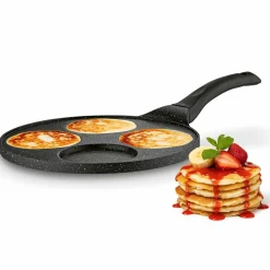 Patelnia marmurowa do pancakes i placków Tadar Marble 26 cm indukcja