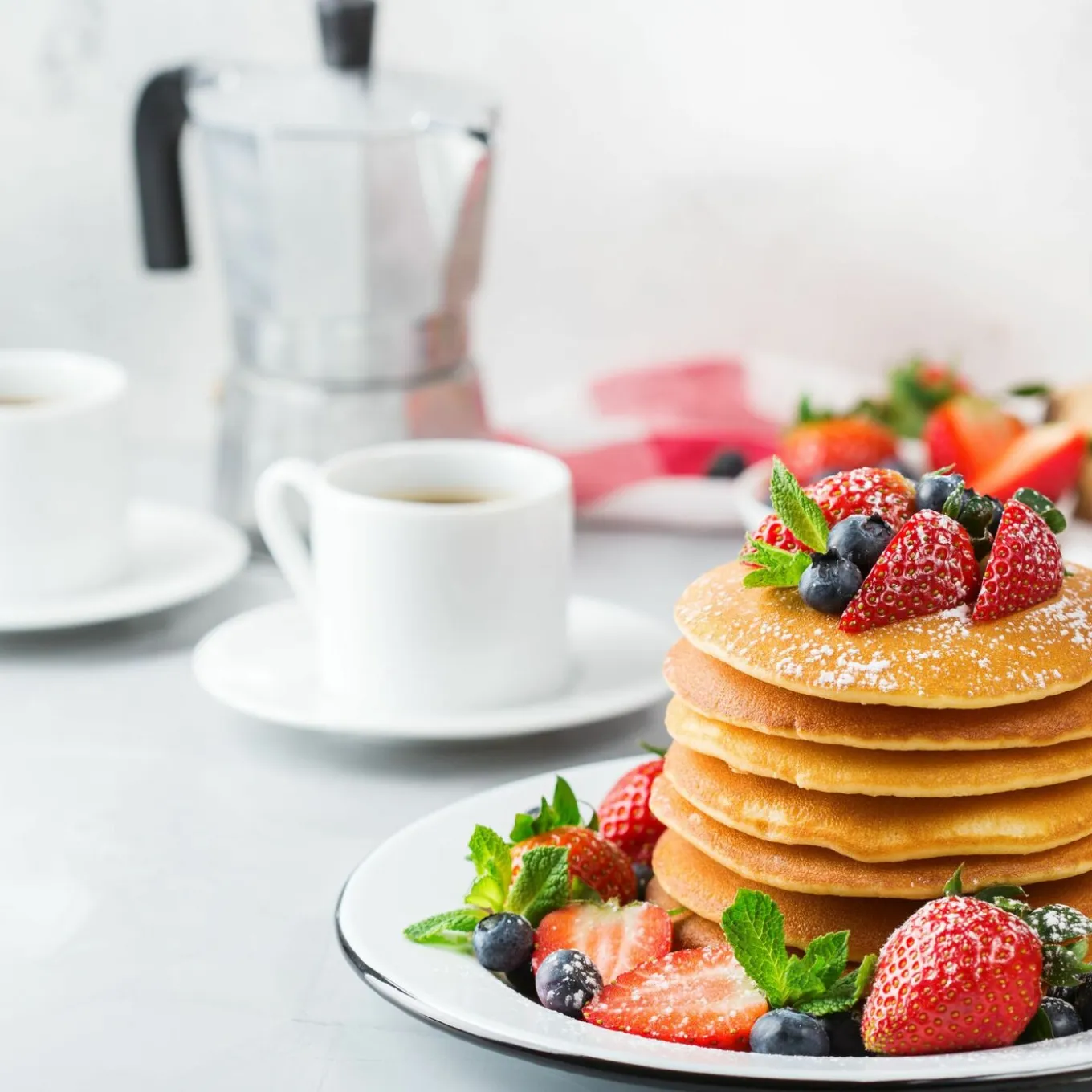Patelnia marmurowa do pancakes i placków Tadar Marble 26 cm indukcja