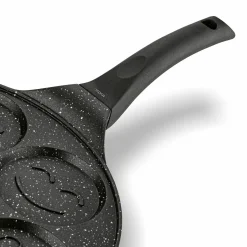 Patelnia marmurowa do pancakes i placków Tadar Marble Buźki 26 cm indukcja