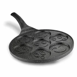 Patelnia marmurowa do pancakes i placków Tadar Marble Buźki 26 cm indukcja