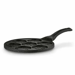 Patelnia marmurowa do pancakes i placków Tadar Marble Buźki 26 cm indukcja