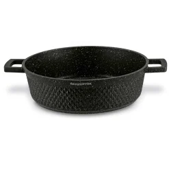 Patelnia marmurowa na indukcję krótkie uchwyty Konighoffer Escuro 28 cm