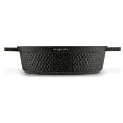 Patelnia marmurowa na indukcję krótkie uchwyty Konighoffer Escuro 28 cm