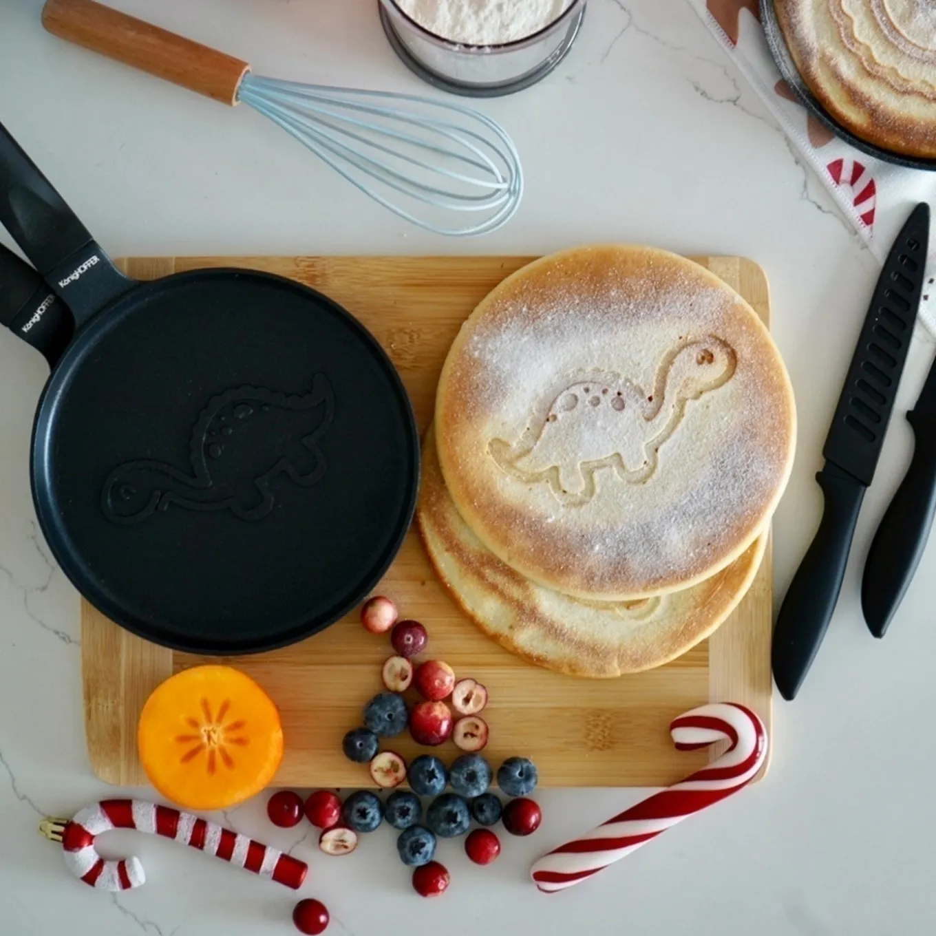 Patelnia na indukcję do naleśników i placków Konighoffer Dino 18 cm
