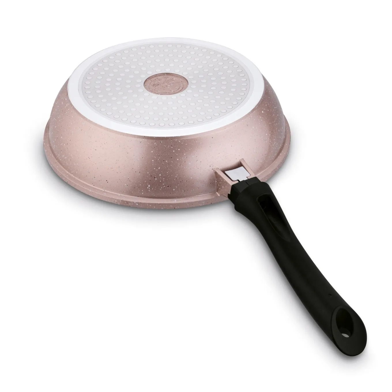 Patelnia na indukcję głęboka Konighoffer Pollo Rose Gold 24 x 6,5 cm