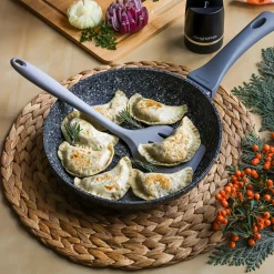 Patelnia na indukcję granitowa Konighoffer Multi Grey 20 cm
