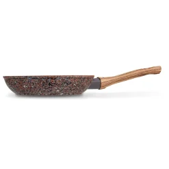 Patelnia na indukcję granitowa Konighoffer Brown Rock 20 cm