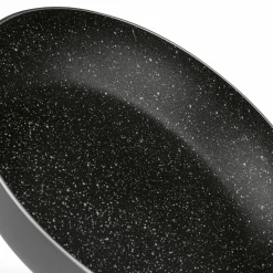 Patelnia na indukcję nieprzywierająca Tadar Amarantina Grey Marble 24 cm
