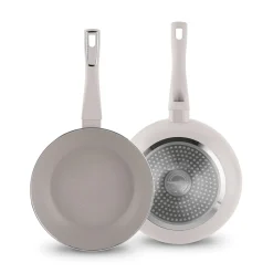Patelnia na indukcję non-stick z pokrywką Konighoffer Tierra Beige 24 cm