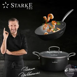 Patelnia na indukcję non-stick Starke Pro Tarry 19,5 cm