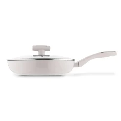 Patelnia na indukcję non-stick z pokrywką Konighoffer Tierra Beige 28 cm