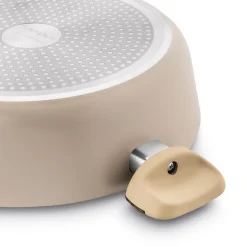 Patelnia na indukcję non stick krótkie uchwyty z pokrywką Starke Pro Light Coffee 28 cm