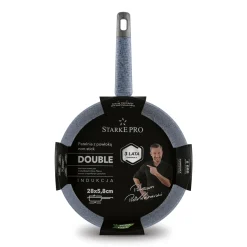 Patelnia na indukcję non stick Starke Pro Double 28 cm