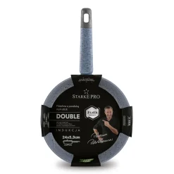 Patelnia na indukcję non stick Starke Pro Double 24 cm