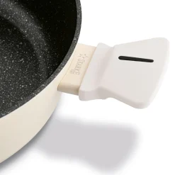 Patelnia na indukcję non-stick krótkie uchwyty z pokrywką Starke Pro Brule 28 cm