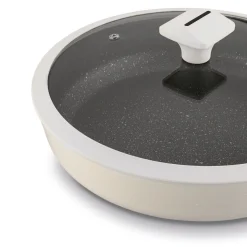 Patelnia na indukcję non-stick z pokrywką Starke Pro Brule 28 cm