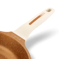 Patelnia na indukcję uniwersalna Starke Pro Texture Creamy 24 cm