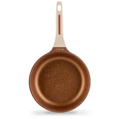 Patelnia na indukcję uniwersalna Starke Pro Texture Creamy 24 cm