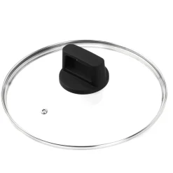 Patelnia na indukcję z pokrywką Starke Pro Taylor Marble 24 cm głęboka